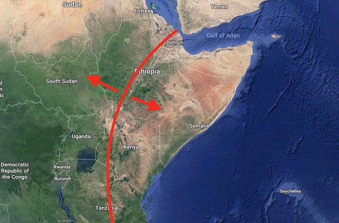 Đây là bằng chứng cho thấy lục địa châu Phi sẽ cắt làm đôi trong tương lai xa - Ảnh 2.