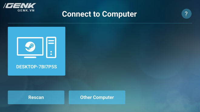  Bước tiếp theo là nhấp trực tiếp vào máy tính được tìm thấy để kết nối. 