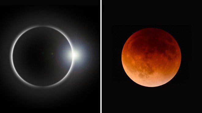 Sự trùng hợp đáng kinh ngạc khiến cho Mặt Trăng và Mặt Trời không cùng kích cỡ mà vẫn che khuất được nhau - Ảnh 1.