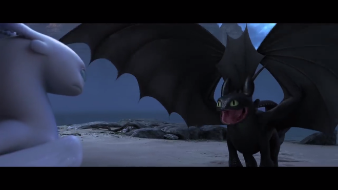 Trailer chính thức của Bí Kíp Luyện Rồng 3: chú rồng đen Toothless đã có mối tình riêng của mình - Ảnh 3.