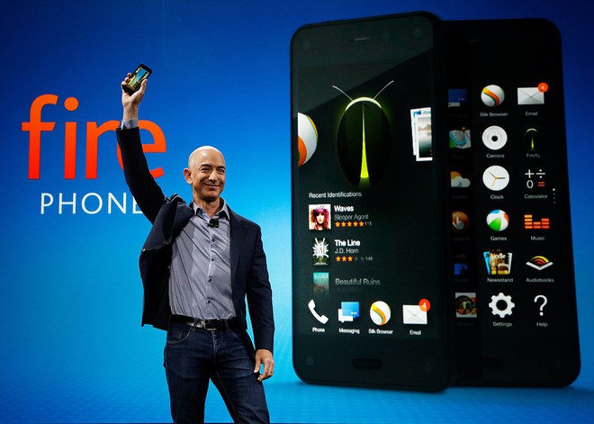 Bỏ hơn 100 triệu USD làm điện thoại Fire Phone rồi nhận kết cục ê chề, Jeff Bezos thản nhiên: Đừng bao giờ cảm thấy tệ về thất bại, dù chỉ 1 phút - Ảnh 1.
