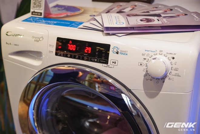 Candy ra mắt dòng máy giặt Rapido: giặt nhanh 39 phút, kết nối với điện thoại thông minh, giá từ 8,8 triệu đồng - Ảnh 4.