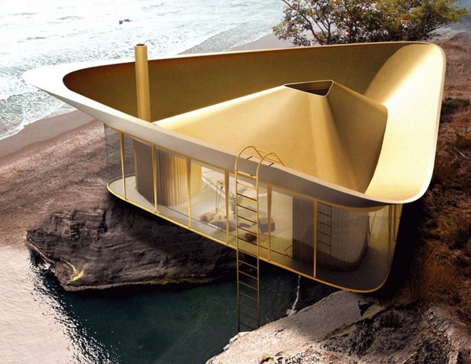 Cần gì phải ra biển tắm khi bạn có thể ngụp lặn ngay trên nóc nhà với ý tưởng thiết kế độc lạ này - Ảnh 1.