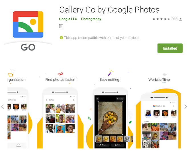 Google ra mắt Gallery Go, ứng dụng quản lý ảnh dành cho smartphone giá rẻ - Ảnh 1.