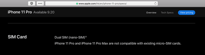 Tin vui cho người dùng iPhone 2 SIM: iPhone 11 Pro 5.8 inch nay cũng có phiên bản 2 SIM vật lý - Ảnh 2.