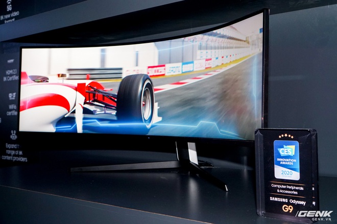 [CES 2020] Samsung ra mắt màn hình chơi game Odyssey G9 và G7, tần số quét 240Hz, hỗ trợ HDR - Ảnh 2.