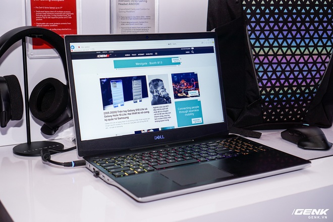 [CES 2020] Trên tay laptop gaming Dell G5 SE: Thiết kế hầm hố, linh kiện AMD lên ngôi - Ảnh 1.