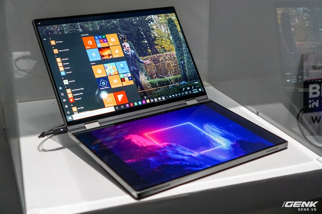 [CES 2020] Cận cảnh bộ đôi laptop độc đáo Dell Concept Duet và Concept Ori: Một màn hình đôi, một màn hình gập - Ảnh 2.