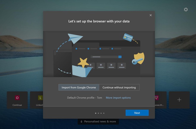 Microsoft chính thức ra mắt trình duyệt Edge Chromium mới: Giống Chrome, dùng chung extension, đã có thể tải về - Ảnh 4.