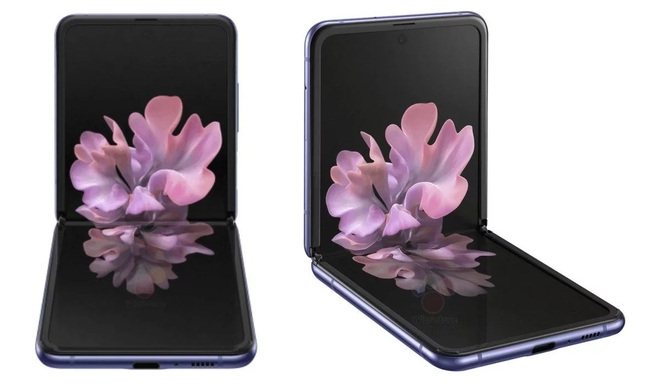 Smartphone màn hình gập vỏ sò Galaxy Z Flip lộ ảnh render chính thức, giá 38 triệu đồng - Ảnh 5.