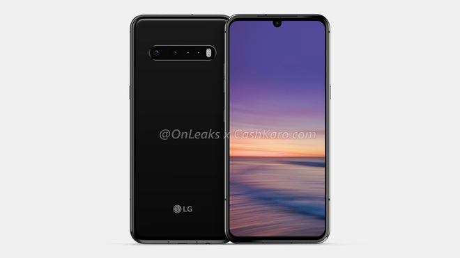 LG G9 lộ ảnh render với thiết kế camera giống Galaxy S10 - Ảnh 1.