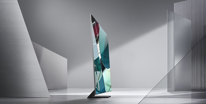 Samsung hé lộ thông tin đầu tiên về TV 8K không viền: thật ra vẫn có viền, mỏng 2.3mm, tỷ lệ màn hình trên mặt trước 99% - Ảnh 2.