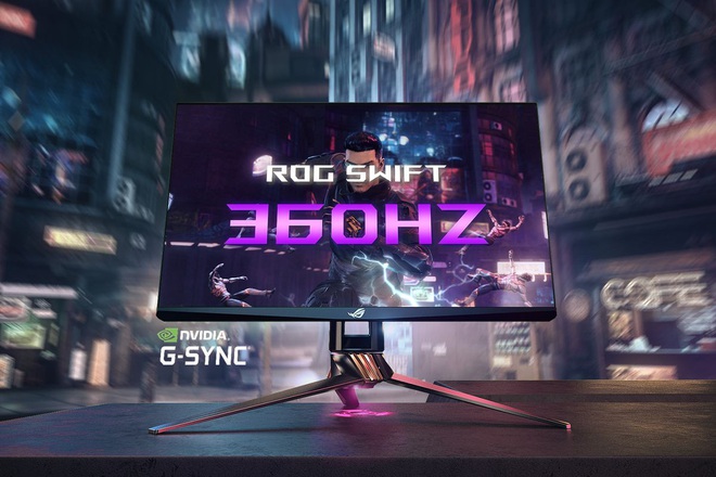 [CES 2020] Nvidia và Asus ra mắt màn hình 360Hz đầu tiên trên thế giới, dành riêng cho game thủ chuyên nghiệp - Ảnh 1.