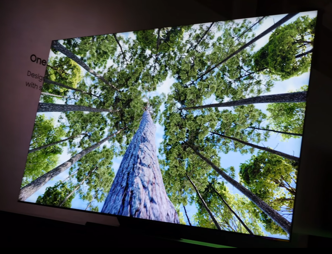 [CES 2020] Cận cảnh chiếc TV QLED không viền của Samsung:Thiết kế cực kỳ ấn tượng, tỷ lệ màn hình 99%, chỉ mỏng 14,9mm - Ảnh 9.