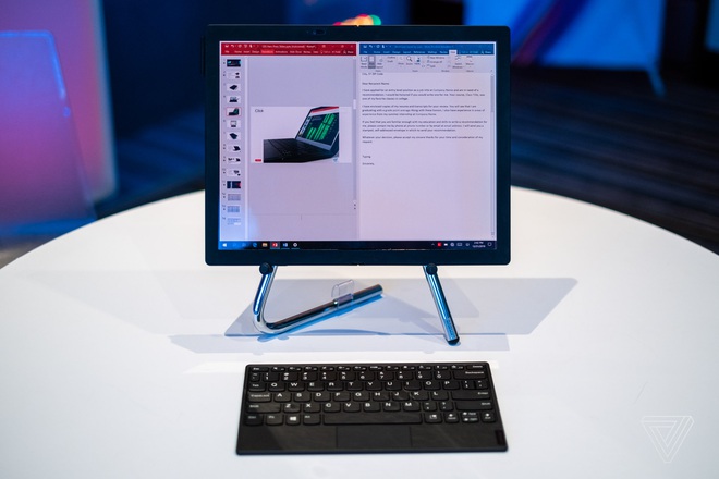[CES 2020] Lenovo ra mắt ThinkPad X1 Fold với màn hình OLED gập, giá gần 60 triệu đồng - Ảnh 4.