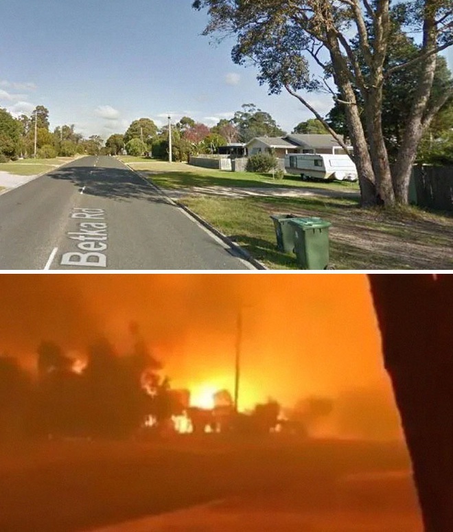 Chùm ảnh đau lòng: Nước Úc trước và sau khi ngọn lửa hung tàn quét qua - Ảnh 17.