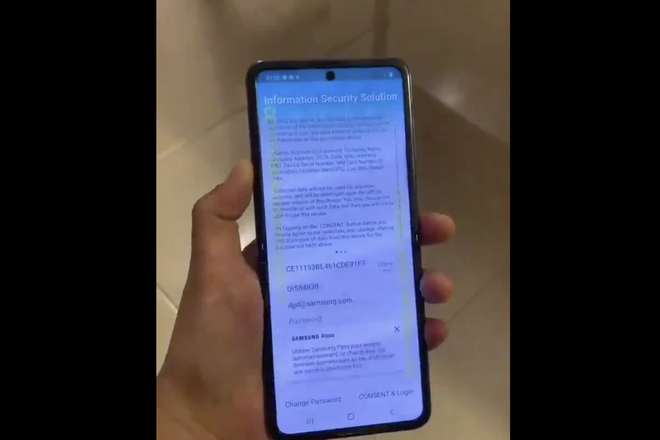Lộ video trên tay smartphone màn hình gập Galaxy Z Flip của Samsung - Ảnh 1.