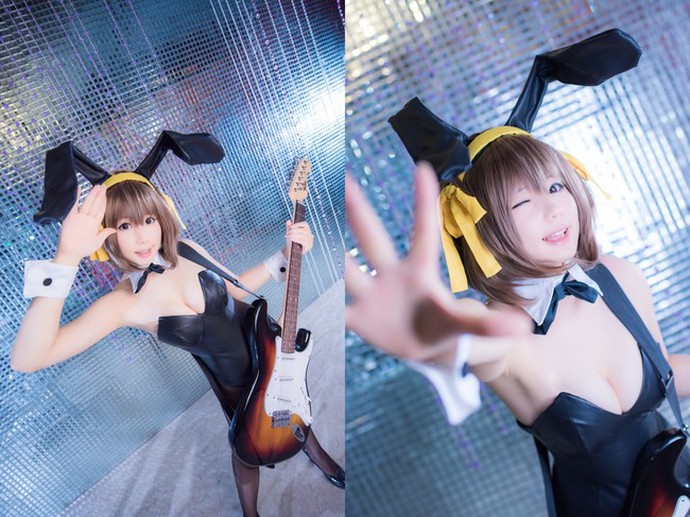 Lạ mắt với bộ ảnh cosplay về cô nàng Thỏ Ngọc thích chơi nhạc