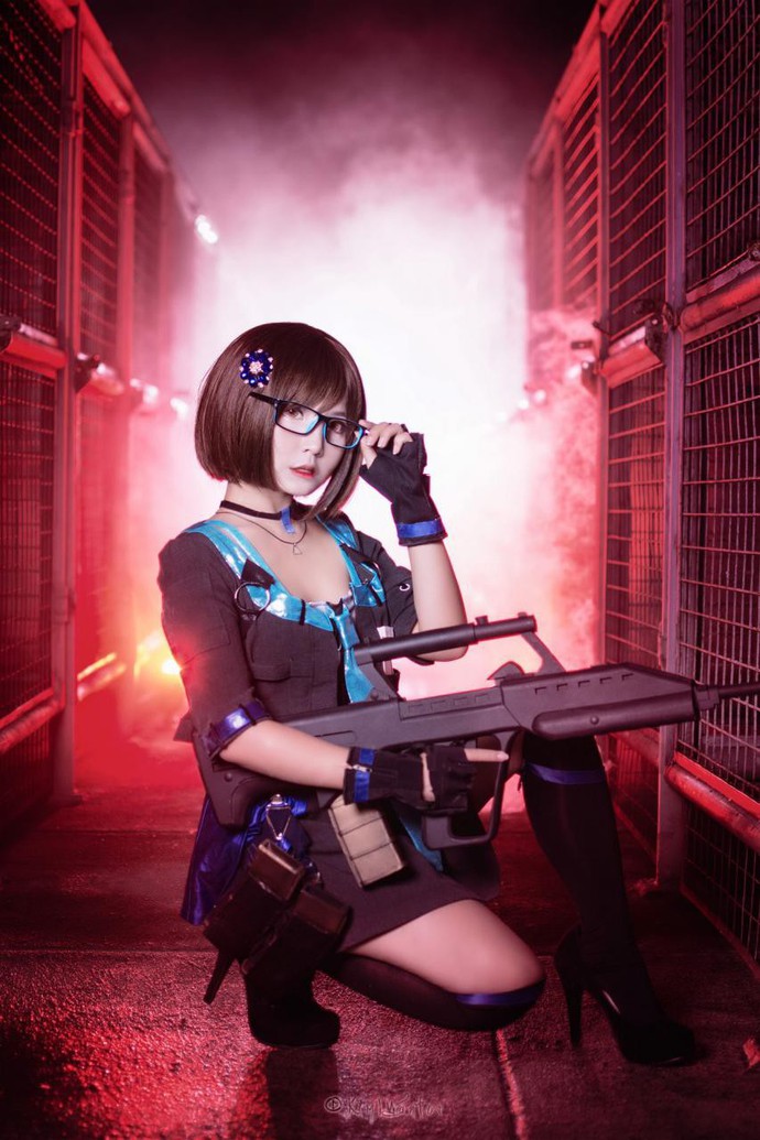 Lác mắt với bộ ảnh Cosplay cô nàng SAR-21 trong Girls Frontline của nữ Coser xinh đẹp người Việt - Ảnh 5.