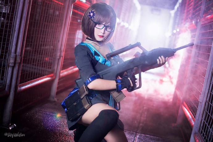 Lác mắt với bộ ảnh Cosplay cô nàng SAR-21 trong Girls Frontline của nữ Coser xinh đẹp người Việt - Ảnh 7.