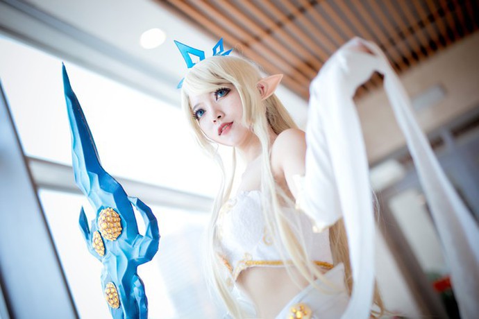 Ngắm cosplay nữ thần Janna cực xinh đẹp và gợi cảm - Ảnh 2.