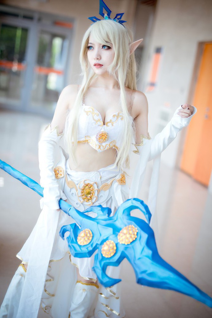 Ngắm cosplay nữ thần Janna cực xinh đẹp và gợi cảm - Ảnh 3.