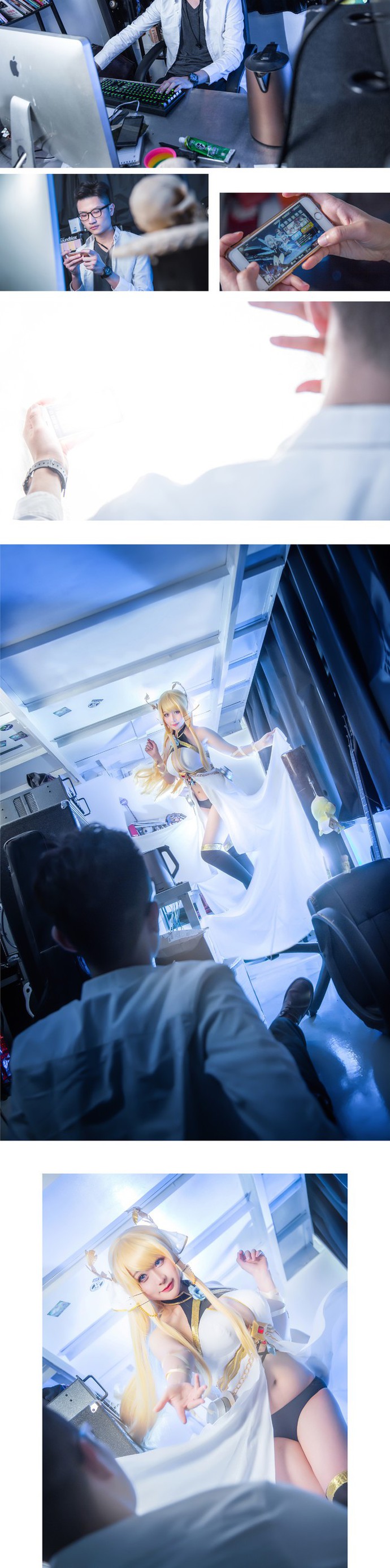 Lại nóng mắt với cosplay HMS Glorious trong Azur Lane - Ảnh 2.