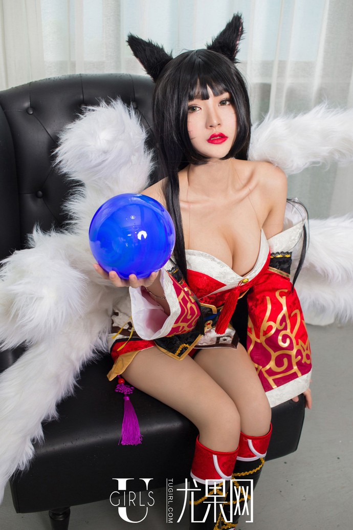 Ngất ngây với vòng ngực khủng của Xiang Chuan Ying trong bộ ảnh cosplay Ahri mới nhất - Ảnh 31.