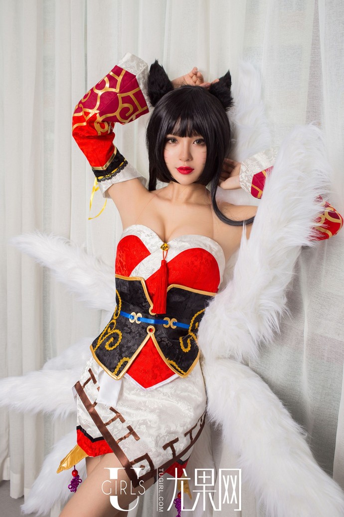 Ngất ngây với vòng ngực khủng của Xiang Chuan Ying trong bộ ảnh cosplay Ahri mới nhất - Ảnh 22.