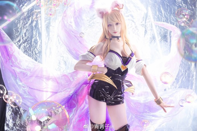 LMHT: Đứng hình với tác phẩm cosplay K/DA Ahri khiến người xem nóng mắt hơn cả bản gốc - Ảnh 4.