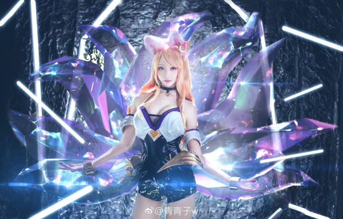 LMHT: Đứng hình với tác phẩm cosplay K/DA Ahri khiến người xem nóng mắt hơn cả bản gốc - Ảnh 8.