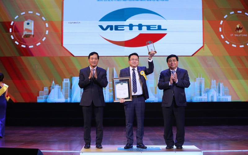 Chủ động quy hoạch hệ sinh thái số, Viettel là doanh nghiệp xuất sắc tại giải thưởng Thành phố thông minh Việt Nam 2020