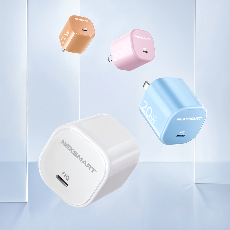 Củ sạc GaN Pro Nexsmart nhiều màu - Báo GenK