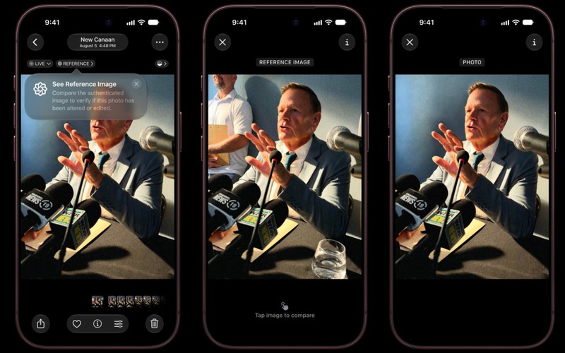 iPhone 18 Pro dùng Apple Reference Image để chứng minh ảnh chưa bị AI can thiệp thế nào?