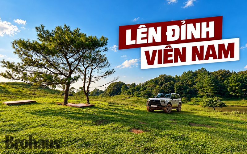 Tôi cầm Lexus GX leo núi Hòa Bình trong ngày, tìm được một nơi cực 'chill' trên đỉnh, nhưng nếu nghe theo Google Maps thì không thể tới