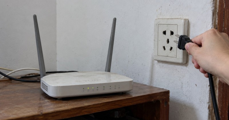 Lời khuyên cho những gia đình hay tắt WiFi bằng cách rút phích cắm