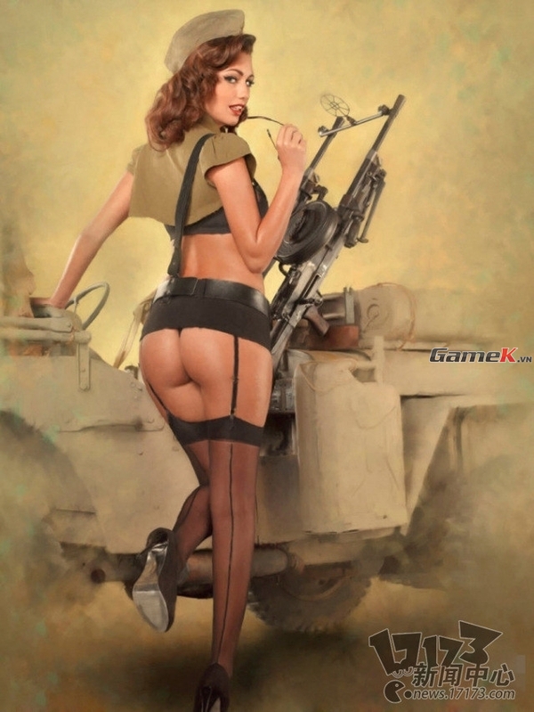 Khi các nữ quân nhân đều là những người mẫu nóng bỏng 12