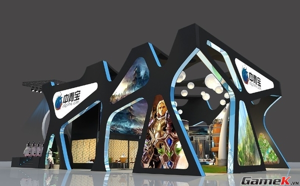 Cùng xem mô hình khu vực triển lãm các hãng tại ChinaJoy 2013 29