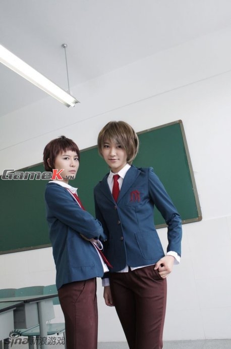 Bộ ảnh cosplay rất cute về lớp học của Haruhi 19