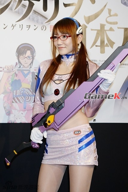 Triển lãm cosplay Evangelion và Kiếm cực chất tại Nhật Bản 37