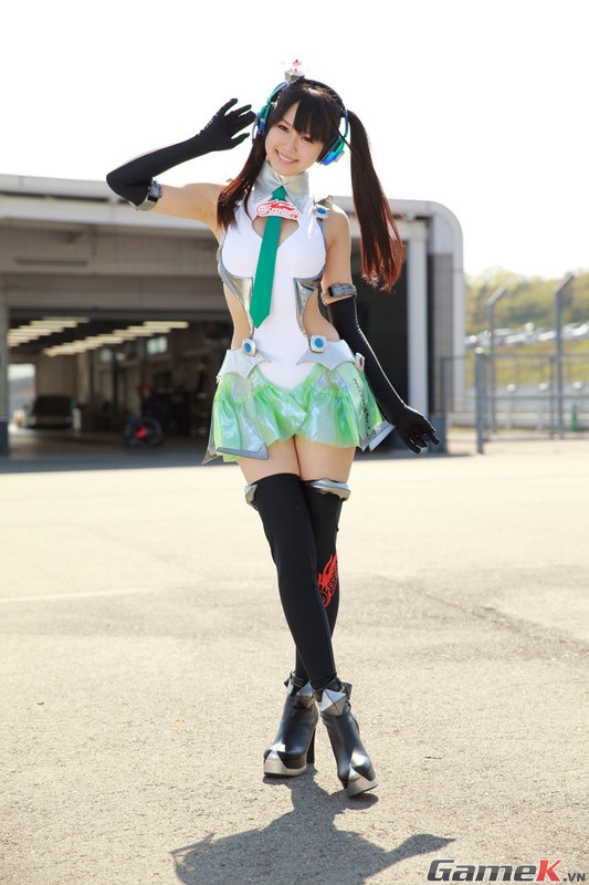 Những bộ cosplay rất dễ thương của người mẫu xe Nhật Bản 1
