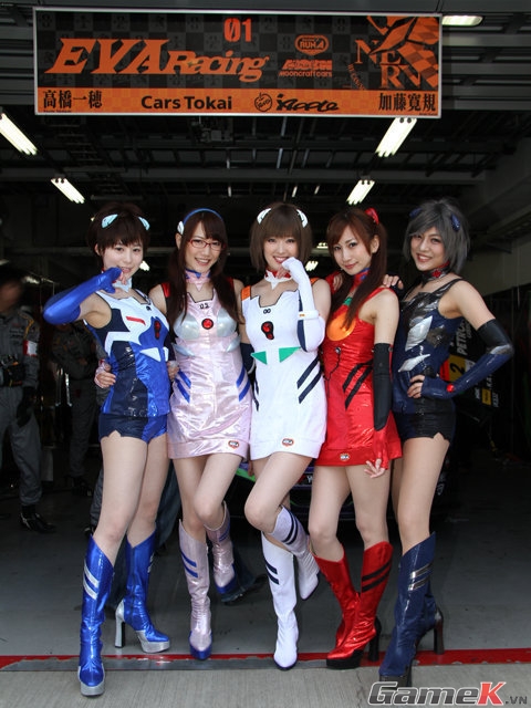 Những bộ cosplay rất dễ thương của người mẫu xe Nhật Bản 5