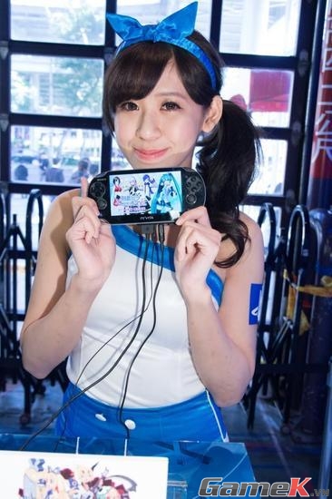 Toàn cảnh các showgirl tại Taipei Game Show 2014 7