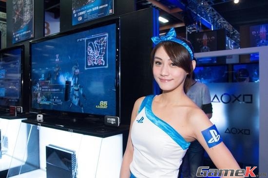 Toàn cảnh các showgirl tại Taipei Game Show 2014 11