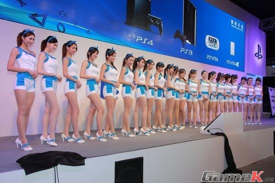 Toàn cảnh các showgirl tại Taipei Game Show 2014 15