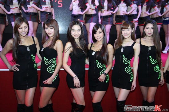 Toàn cảnh các showgirl tại Taipei Game Show 2014 21