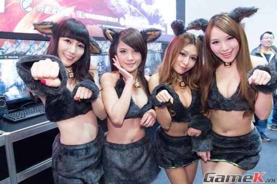 Toàn cảnh các showgirl tại Taipei Game Show 2014 48