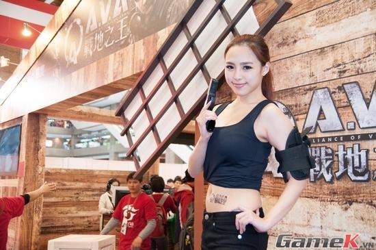 Toàn cảnh các showgirl tại Taipei Game Show 2014 68