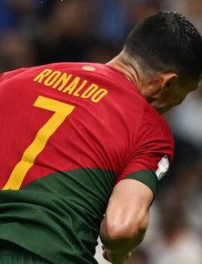Cảm biến tích hợp trong trái bóng chính thức của World Cup 2022 xác nhận Ronaldo không ghi bàn