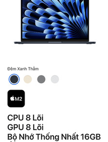 Apple nâng cấp miễn phí RAM mặc định cho MacBook Air từ 8GB lên 16GB